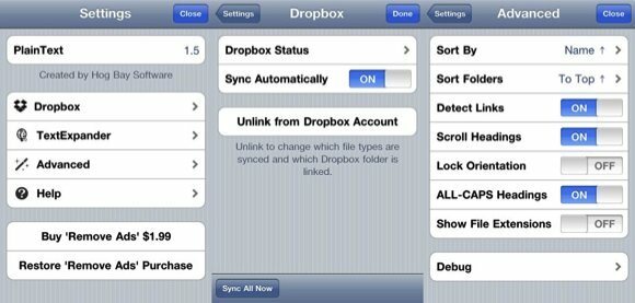 synchronisation dropbox