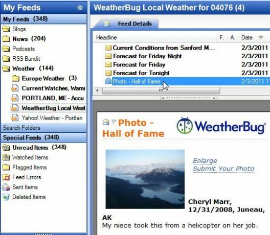 flux rss météo gratuits