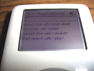 Installez Wikipedia sur votre iPod
