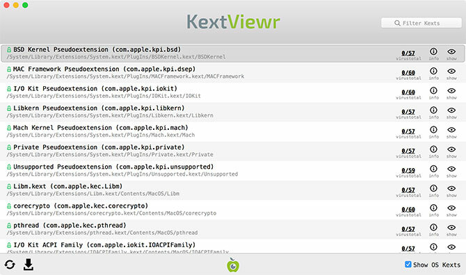 KextViewr pour Mac