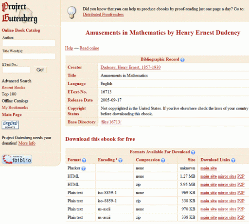 Bibliothèque Project Gutenberg - Téléchargements gratuits et légaux d'ebooks