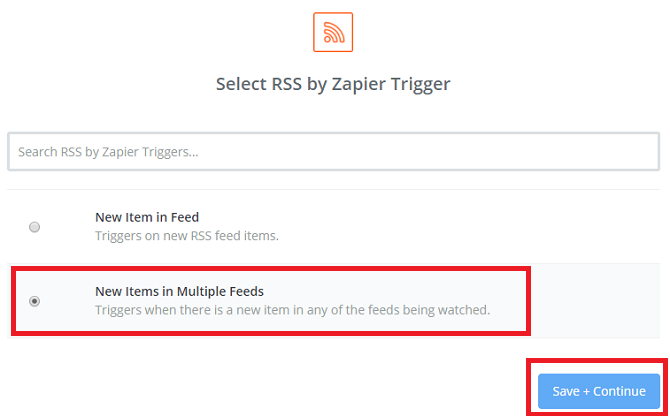 rss par zapier multiple