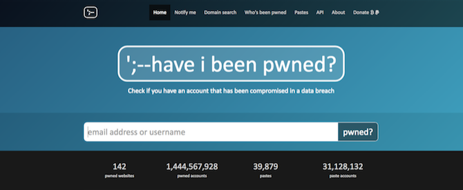 haveibeenpwned