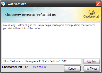 addon twitter firefox