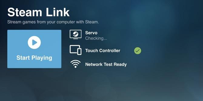 Initialisation de Steam Link