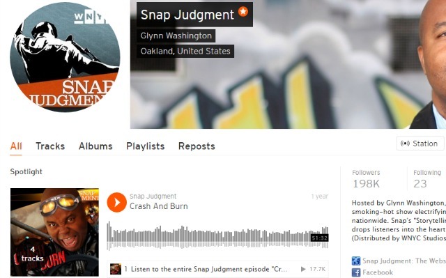 Snap Judgment Podcast sur SoundCloud