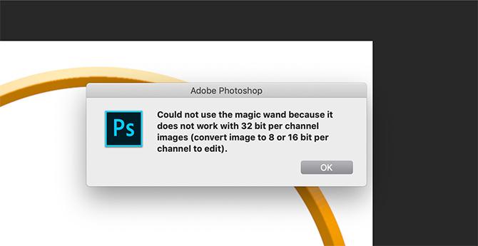 Comment créer un cadre photo numérique Photoshop Magic Wand Warning