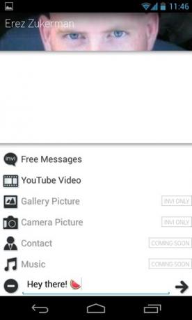 Fatigué des applications IM ennuyeuses? Invi est une application magnifique et riche en fonctionnalités que vous devez essayer [Android 2.3+] invi 4