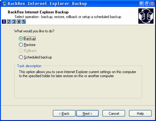 Sauvegarder et restaurer les paramètres de votre navigateur Internet Explorer iebackup1