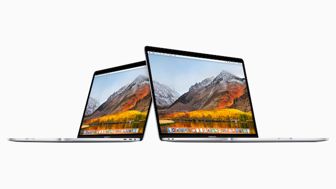 MacBook Pro 2018 13 pouces et 15 pouces