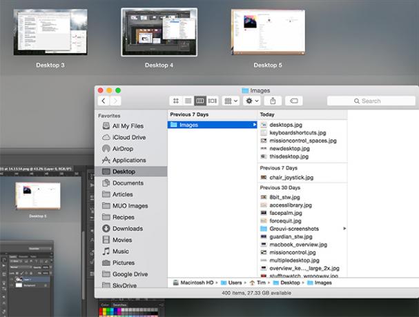 Comment utiliser plusieurs bureaux sous Mac OS X