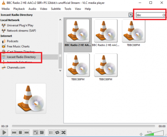 Radio Internet VLC