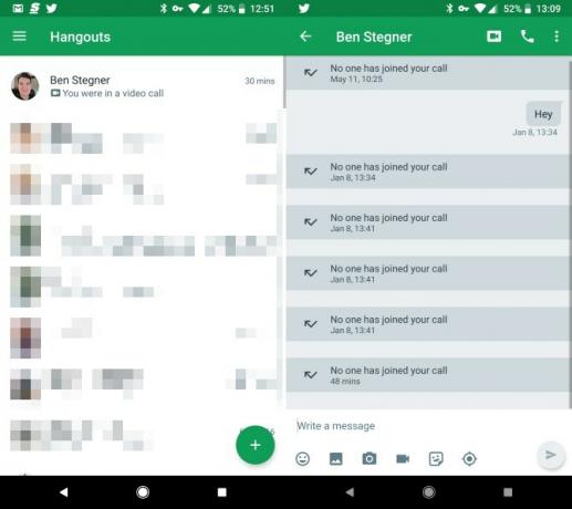 comment utiliser Google Hangouts sur Android