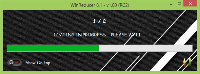 Chargement de WinReducer