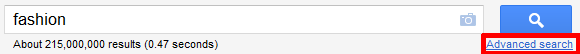 recherche avancée google