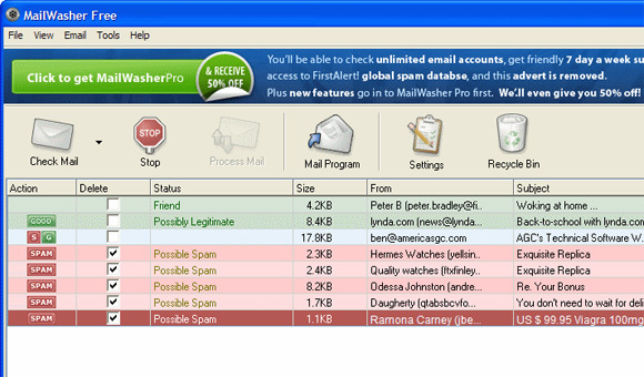 Top 4 des bloqueurs de spam Freeware qui fonctionnent réellement