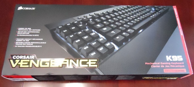 corsair vengeance k95 examen du clavier