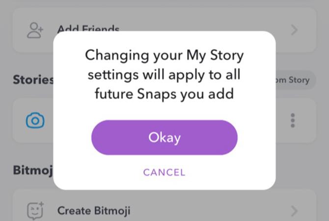 Comment bloquer quelqu'un sur les paramètres mis à jour de Snapchat