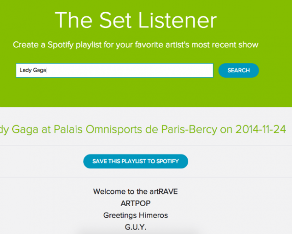 5 outils Spotify pour vous mettre à l'écoute du setlistener