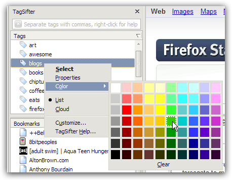 Les gagnants de 'Extend Firefox' - Meilleurs tagsifter Firefox Addons