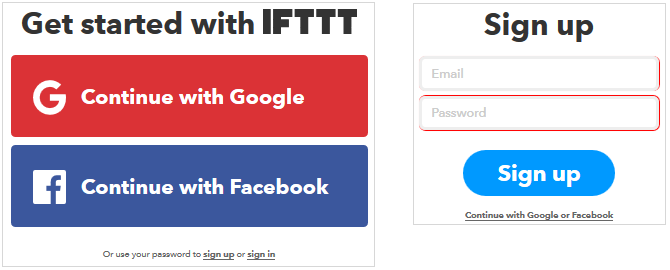 Le guide IFTTT ultime: utilisez l'outil le plus puissant du Web comme un pro 2IFTTT IFTTTSignUp