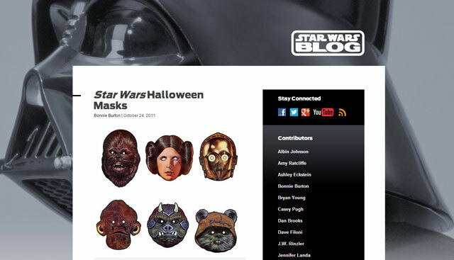 Masques Star Wars