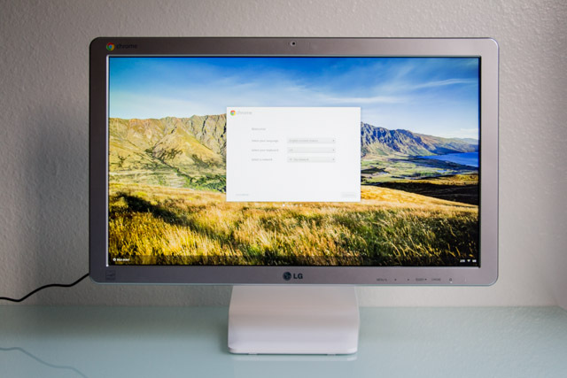 lg chromebase - écran