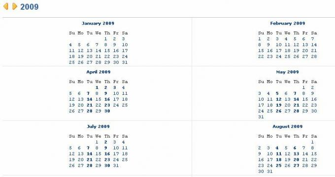 Organisez votre vie avec le calendrier Yahoo chaque année