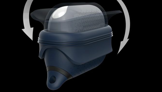 Étui étanche AirPods Pro Catalyst avec rabat ouvert.