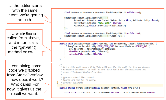 android create app androidstudio screen1new code2