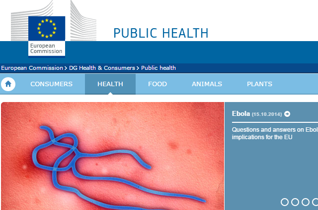 Ebola-Sites Web