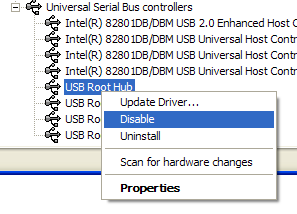 Comment désactiver les ports USB pour éviter les infections de logiciels malveillants devicemangerdisable