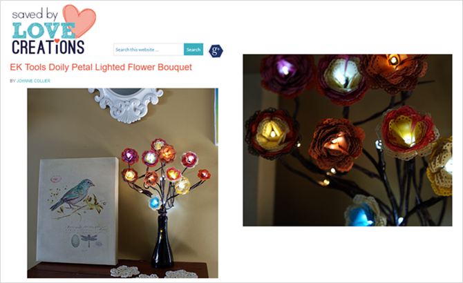 simples idées de projets d'artisanat led pétale éclairé bouquet de fleurs