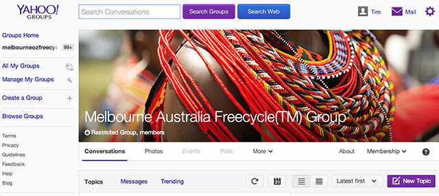 Est-il temps de donner à Yahoo une seconde chance? yahoo groups freecycle