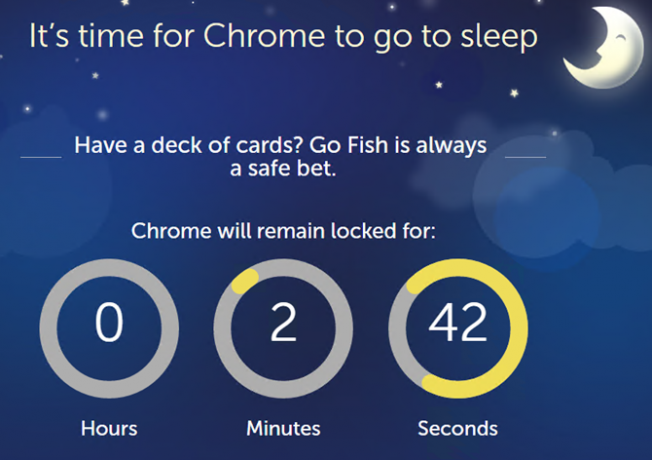 Les meilleurs outils pour limiter le temps d'écran de vos enfants en ligne GoognightChromeMessage web