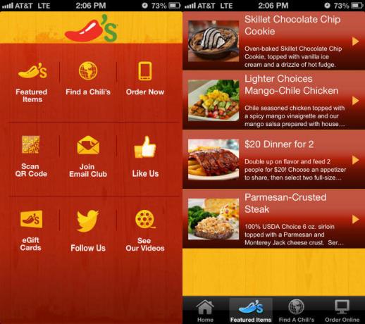 Des menus alimentaires aux blogs photo: mes 10 applications iOS préférées de 2013 chilis iphone