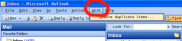 Comment supprimer gratuitement les e-mails en double d'Outlook? odir1