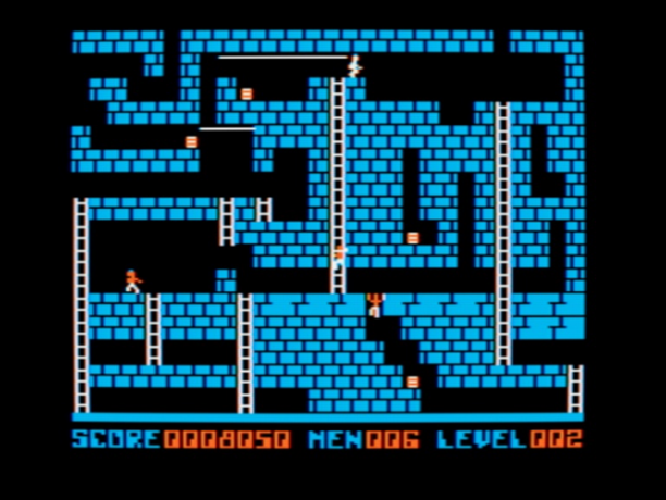 Capture d'écran du jeu Lode Runner