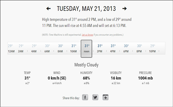 application météo