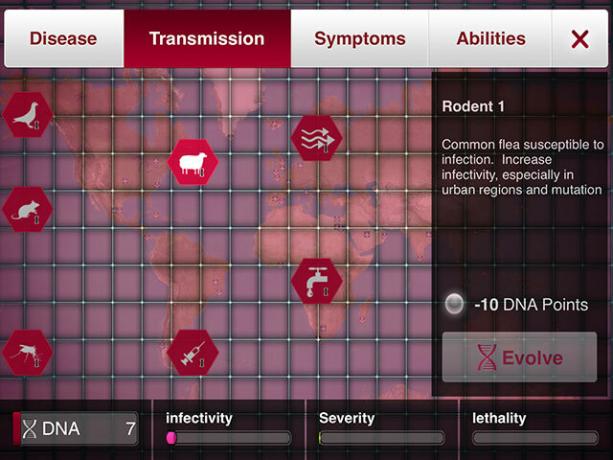 Choisissez une maladie et anéantissez l'humanité à Plague Inc. transmission