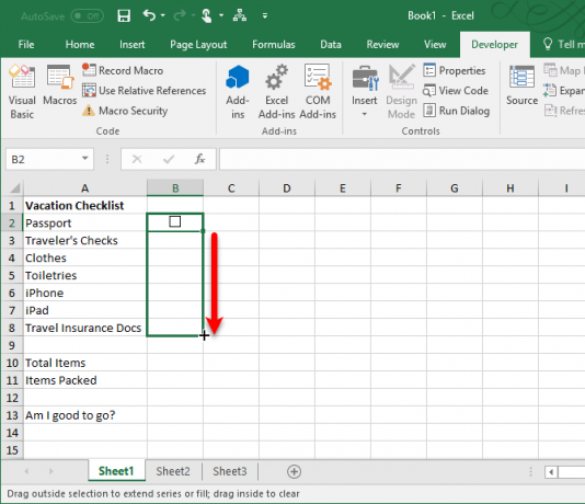 comment créer une liste de contrôle dans Excel comme les pros