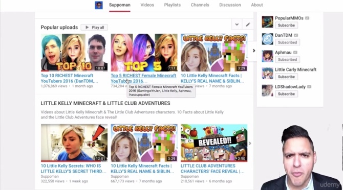Vignettes YouTube