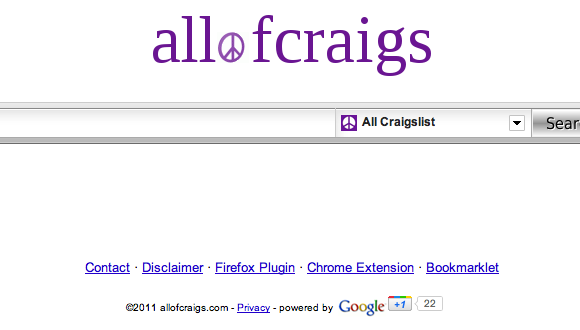 rechercher dans tous les craigslist