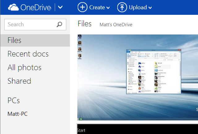 Ceci est une capture d'écran de l'un des meilleurs programmes Windows appelé OneDrive