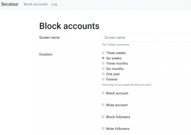 Le sécateur vous permet de bloquer ou de désactiver les comptes Twitter et leurs abonnés, pour vous assurer de ne jamais voir leurs tweets