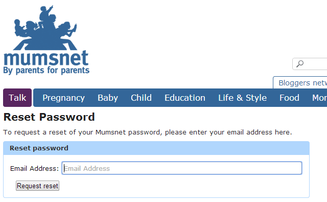 réinitialisation du mot de passe mumsnet-heartbleed