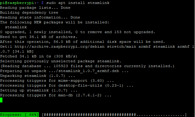 Installer Steam Link sur Raspberry Pi 3