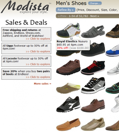 site d'achat visuel