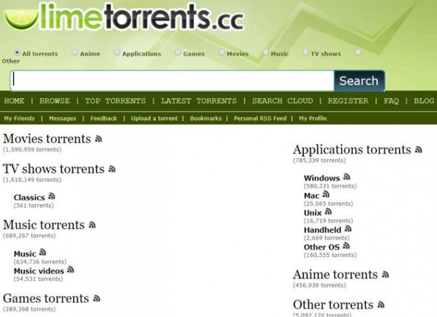 moteur de recherche torrent limetorrents