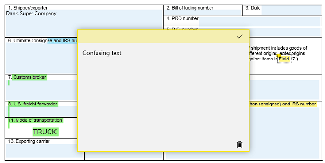 visionneuse PDF Edge - annotations